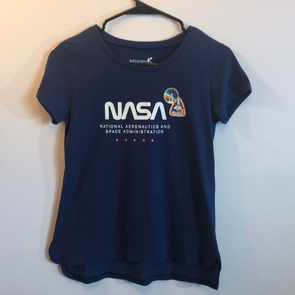 BuzzAldrin Girl’s NASA T-shirt Large